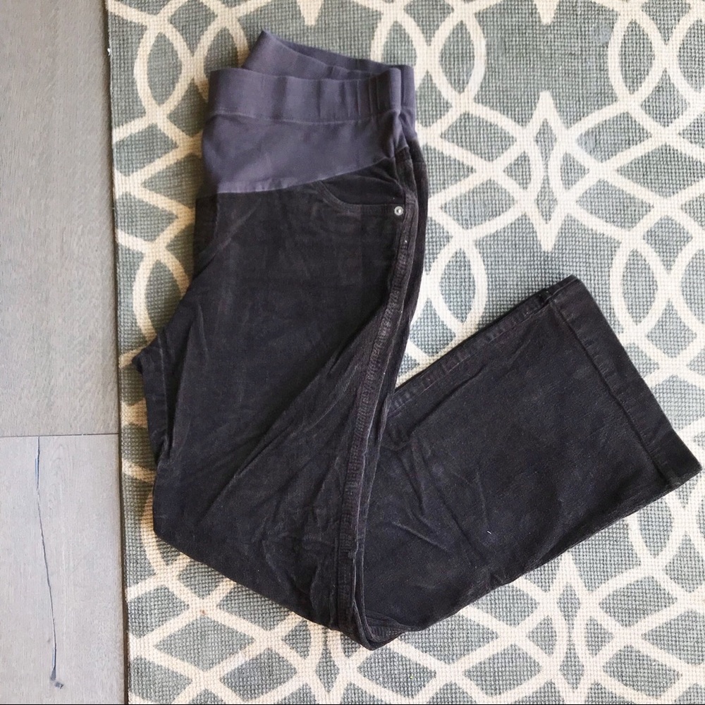 Oh Baby Motherhood Maternity Corduroy Wide Leg